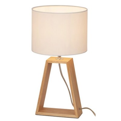 Freya desk lamp E14 40W natural/beech