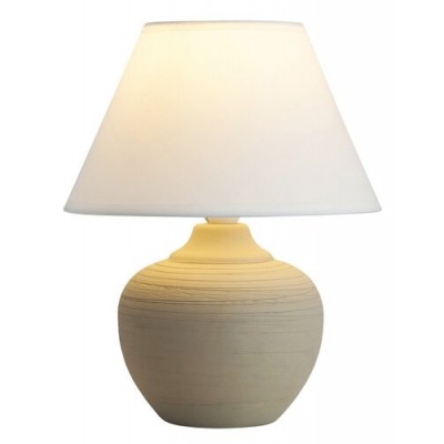Molly ceramic lamp E14 40W beige/white Molly ceramic lamp E14 40W beige/white