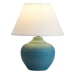 Molly ceramic lamp E14 40W blue/white Molly ceramic lamp E14 40W blue/white