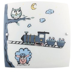 Shepherd ceiling E27 2x60W night train