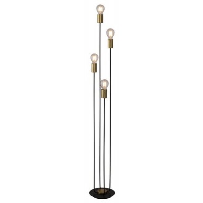 Lanny floor, LED,E27 4x15W,bck/gold
