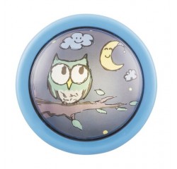 Shepherd push light, owl pattern Shepherd push light, owl pattern