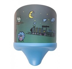 Shepherd wall light, night train pattern