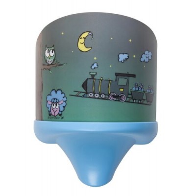 Shepherd wall light, night train pattern