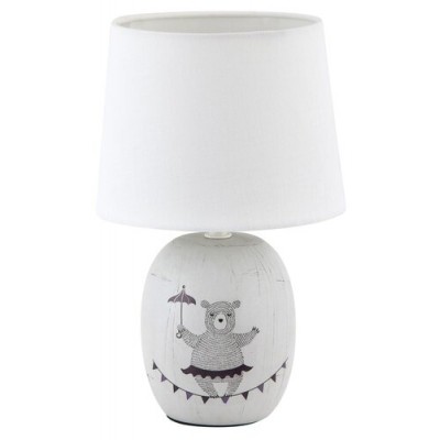 Dorka ceramic desk E14 1x40W,grey