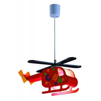 Helicopter children pendant E27 1x40W