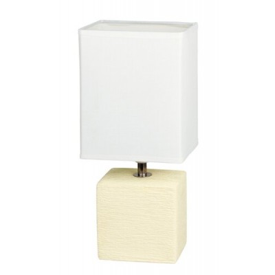 Orlando ceramic table E14 40W cream