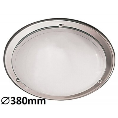 Ufo ceiling D38 E27 2x60W chrome opal Ufo ceiling D38 E27 2x60W chrome opal