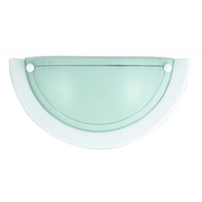 Ufo wall lamp D31 E27 60W white opal