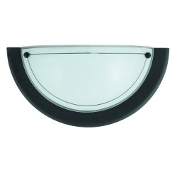 Ufo wall lamp D31 E27 60W black opal Ufo wall lamp D31 E27 60W black opal