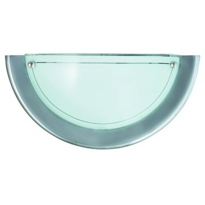 Ufo wall lamp D31 E27 60W chrome opal