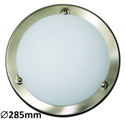 Ufo ceiling D285 E27 60W bronz satin