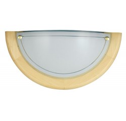 Fa Ufo wall lamp D30 E27 60W nature opal