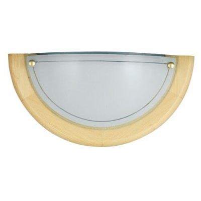 Fa Ufo wall lamp D30 E27 60W nature opal