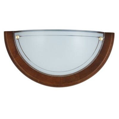 Fa Ufo wall lamp D30 E27 60W oak opal Fa Ufo wall lamp D30 E27 60W oak opal