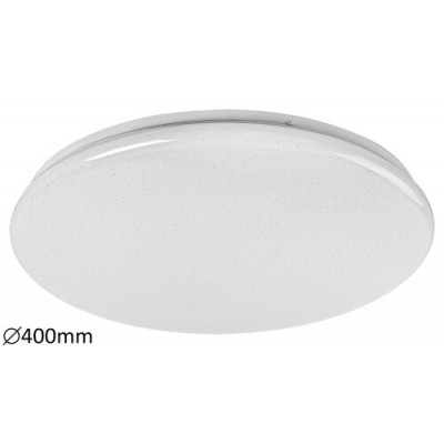 Danny, ceiling lamp, white, whitebuilt in LED 36W 3000lm 3000-6500K, CCT, dimmable, with remote controller, with timing function, starry effect D400mm