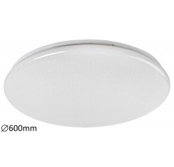 Danny, ceiling lamp, white, whitebuilt in LED 60W 4800lm 3000-6500K, CCT, dimmable, with remote controller, with timing function, starry effect D600mm