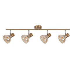 Holly ceiling,4x40W,antiquegold/amber