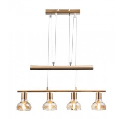 Holly pend.,4x40W,variable h.,antiq/amb. Holly pend.,4x40W,variable h.,antiq/amb.