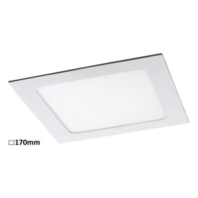 Lois ceil.,in-built,LED12W,square,white