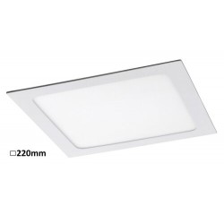 Lois ceil.,in-built,LED18W,square,white