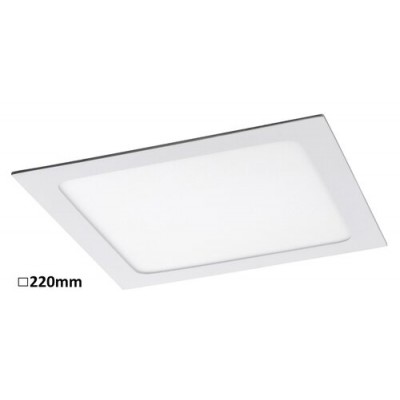 Lois ceil.,in-built,LED18W,square,white