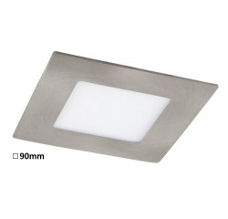 Lois ceil.,in-built,LED3W,square,chrome