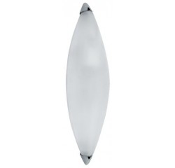 Stefany wall E14 40W, chrome-satin glas