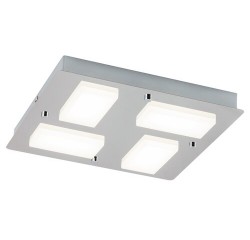 Ruben ceilinglamp LED 4x4,5W IP44 chrome Ruben ceilinglamp LED 4x4,5W IP44 chrome