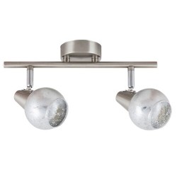 Noel spot E14 2x25W,sz.chrome/silver Noel spot E14 2x25W,sz.chrome/silver