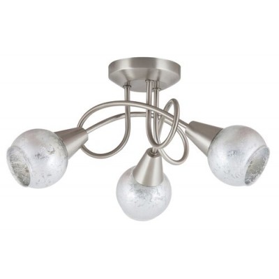 Noel spot E14 3x25W,satin chrome/silver
