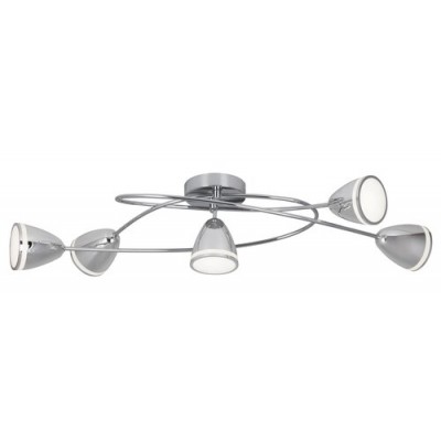 Martin spot built-in LED 5x4W,chrome
