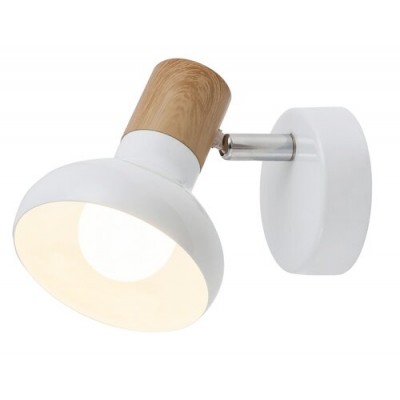 Holly spot E14 1x40W,white/beech