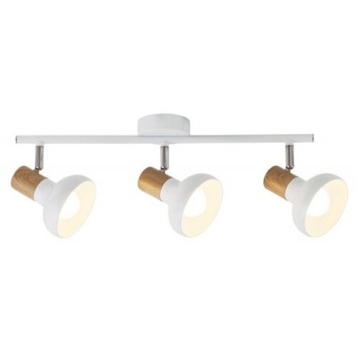 Holly spot E14 3x40W,white/beech Holly spot E14 3x40W,white/beech