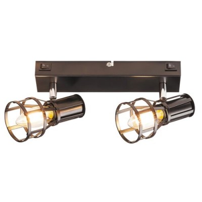 Aria spot E14 2x max 15W matte black