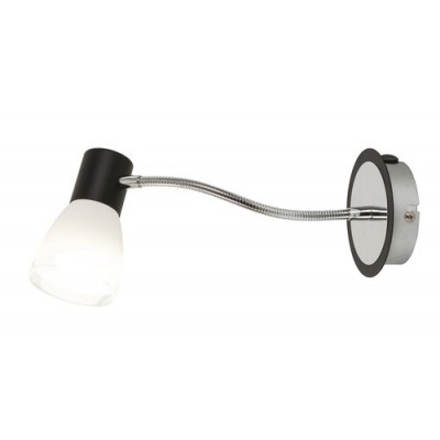 Ati wall lamp E14 max15W black/chrome