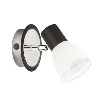 Ati spot E14 1x max15W black/chrome