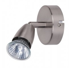 Norman 1x spot satin chrome without bulb Norman 1x spot satin chrome without bulb