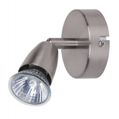 Norman 1x spot satin chrome without bulb Norman 1x spot satin chrome without bulb