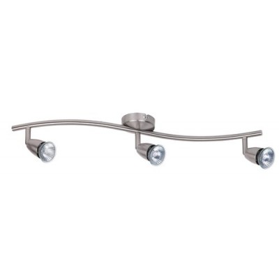 Norman 3x spot satin chrome without bulb Norman 3x spot satin chrome without bulb