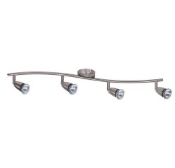 Norman 4x spot satin chrome without bulb Norman 4x spot satin chrome without bulb