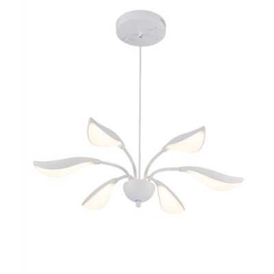 Magnolia, pendant , white, built in LED, dimmable with wallswitch