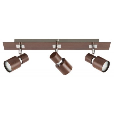 Merkur 3x spot wenge without bulb Merkur 3x spot wenge without bulb