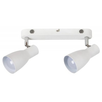 Ebony spot E27 2x Max20W white