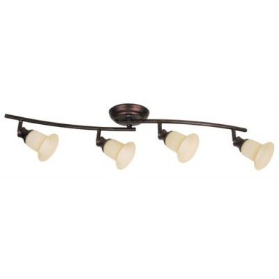 Claire spot E14 4x40W brown