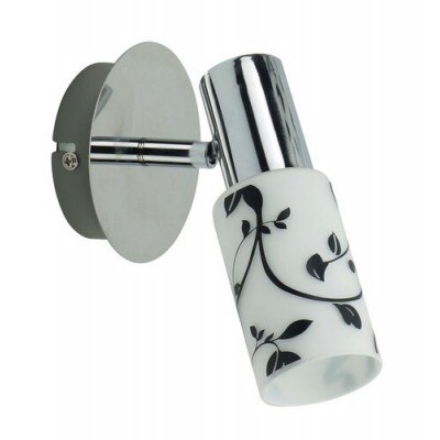 Blossom spot E14 1x40Wchrome opal