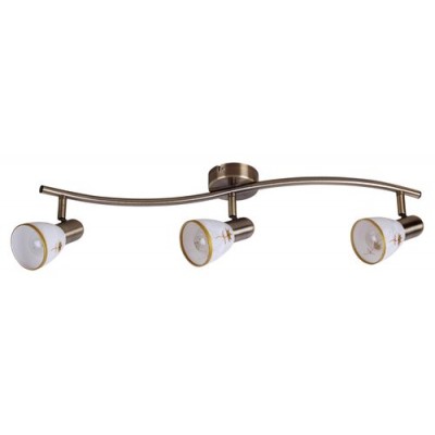 Art flower spot E14 3x40W bronz