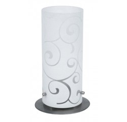 Harmony lux table E27 1x60Wst chrm opal