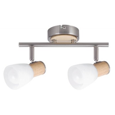 Gavin spot E14 2x40W s.chrome, beech Gavin spot E14 2x40W s.chrome, beech