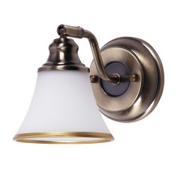 Grando wall E14 1x40Wbronz/white Grando wall E14 1x40Wbronz/white